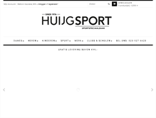 Tablet Screenshot of huijgsport.nl